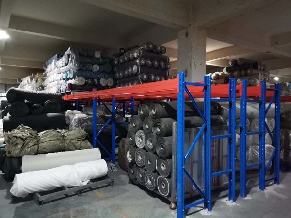南京重型貨架廠家，設計規劃布料布匹倉庫所使用的重型貨架